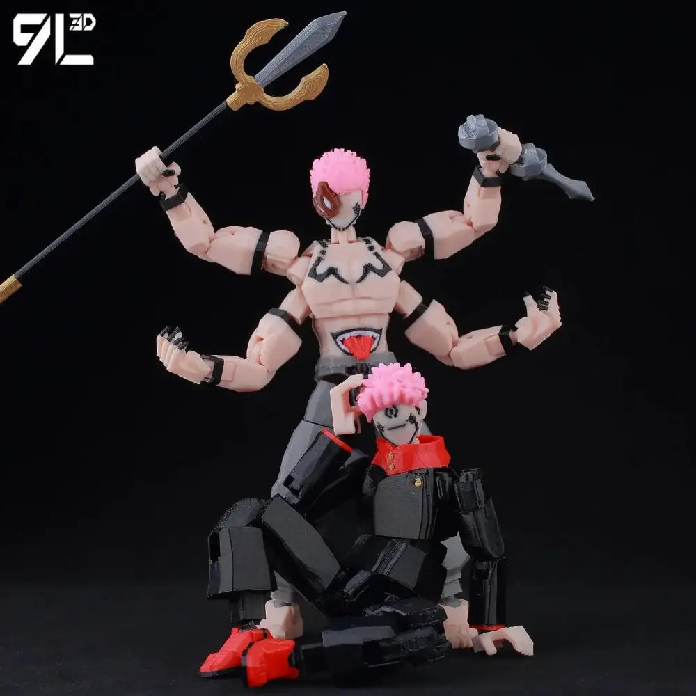 Jujutsu Kaisen Itadori Figure – Multi-Jointed Movable