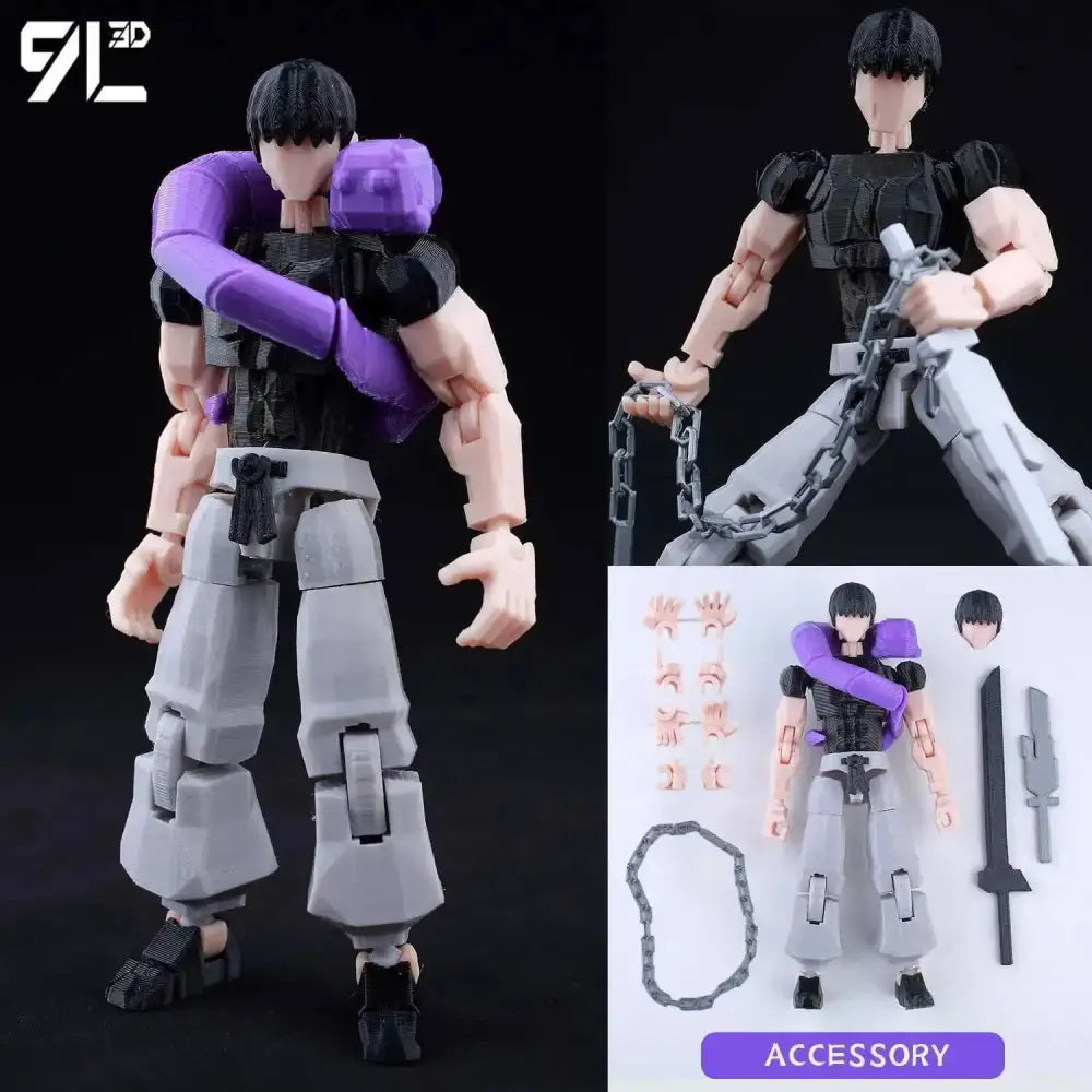 Jujutsu Kaisen Itadori Figure – Multi-Jointed Movable