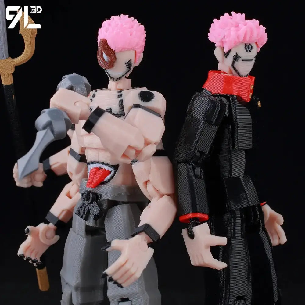 Jujutsu Kaisen Itadori Figure – Multi-Jointed Movable
