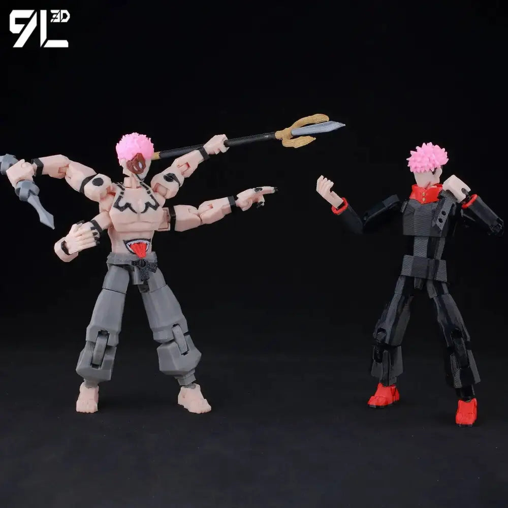 Jujutsu Kaisen Itadori Figure – Multi-Jointed Movable