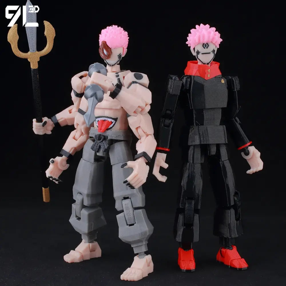 Jujutsu Kaisen Itadori Figure – Multi-Jointed Movable