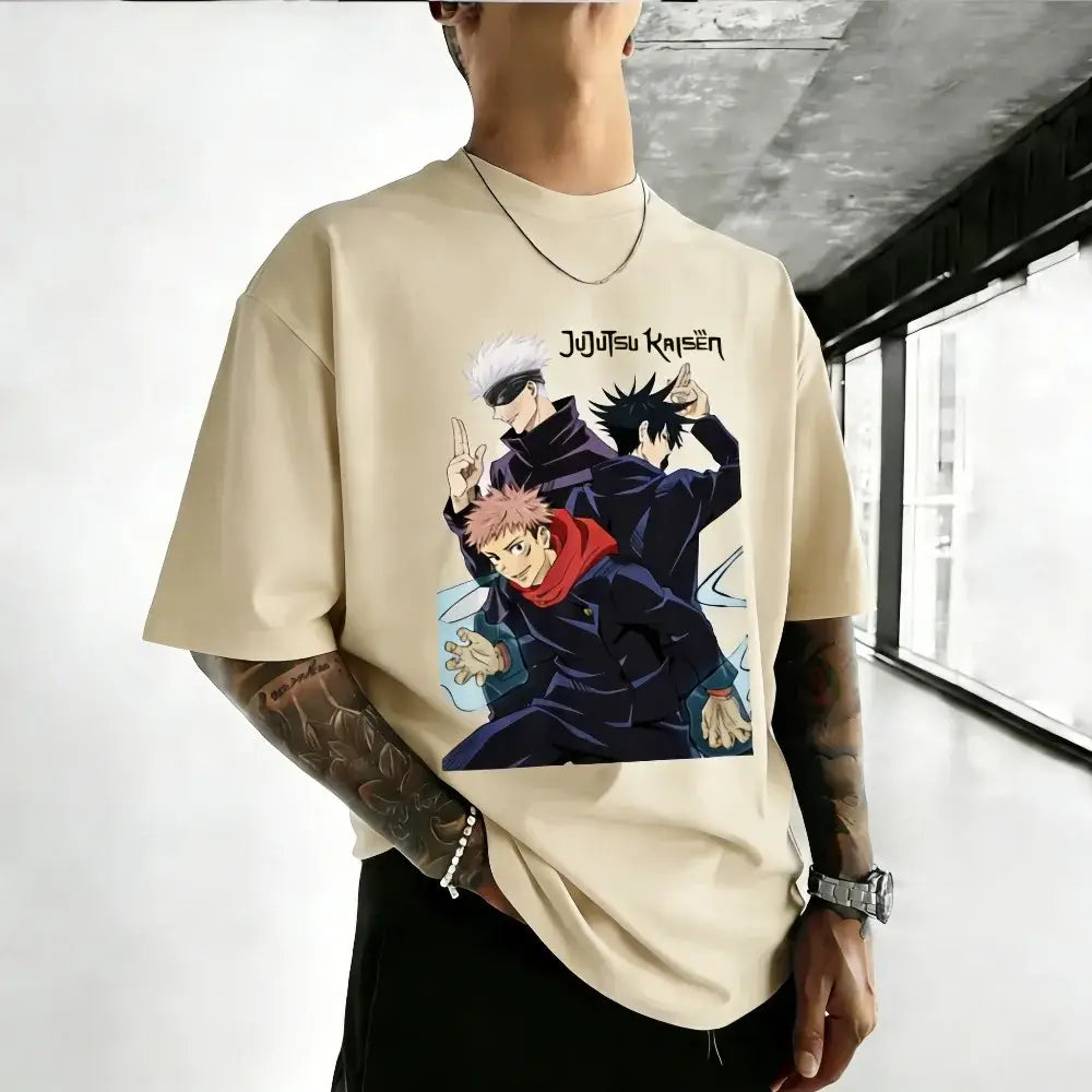Jujutsu Kaisen Satoru Gojo Cotton T-Shirt – Unisex Casual