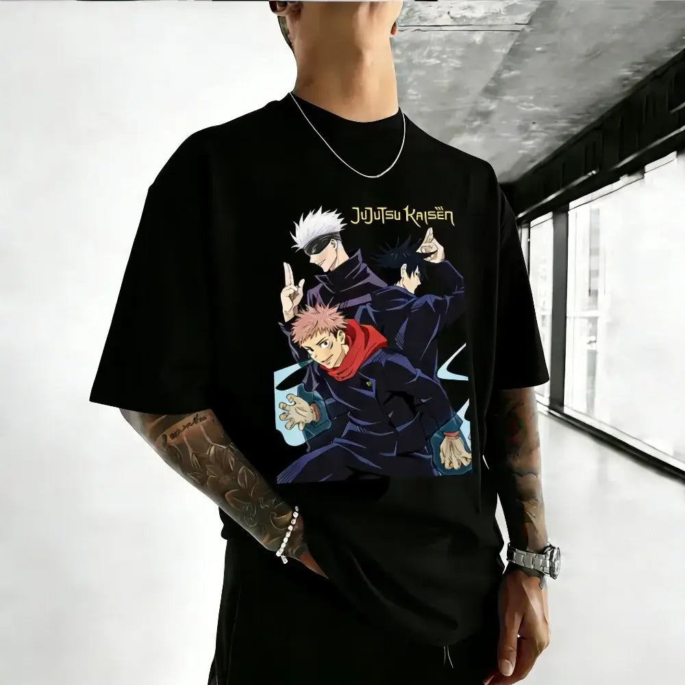 Jujutsu Kaisen Satoru Gojo Cotton T-Shirt – Unisex Casual