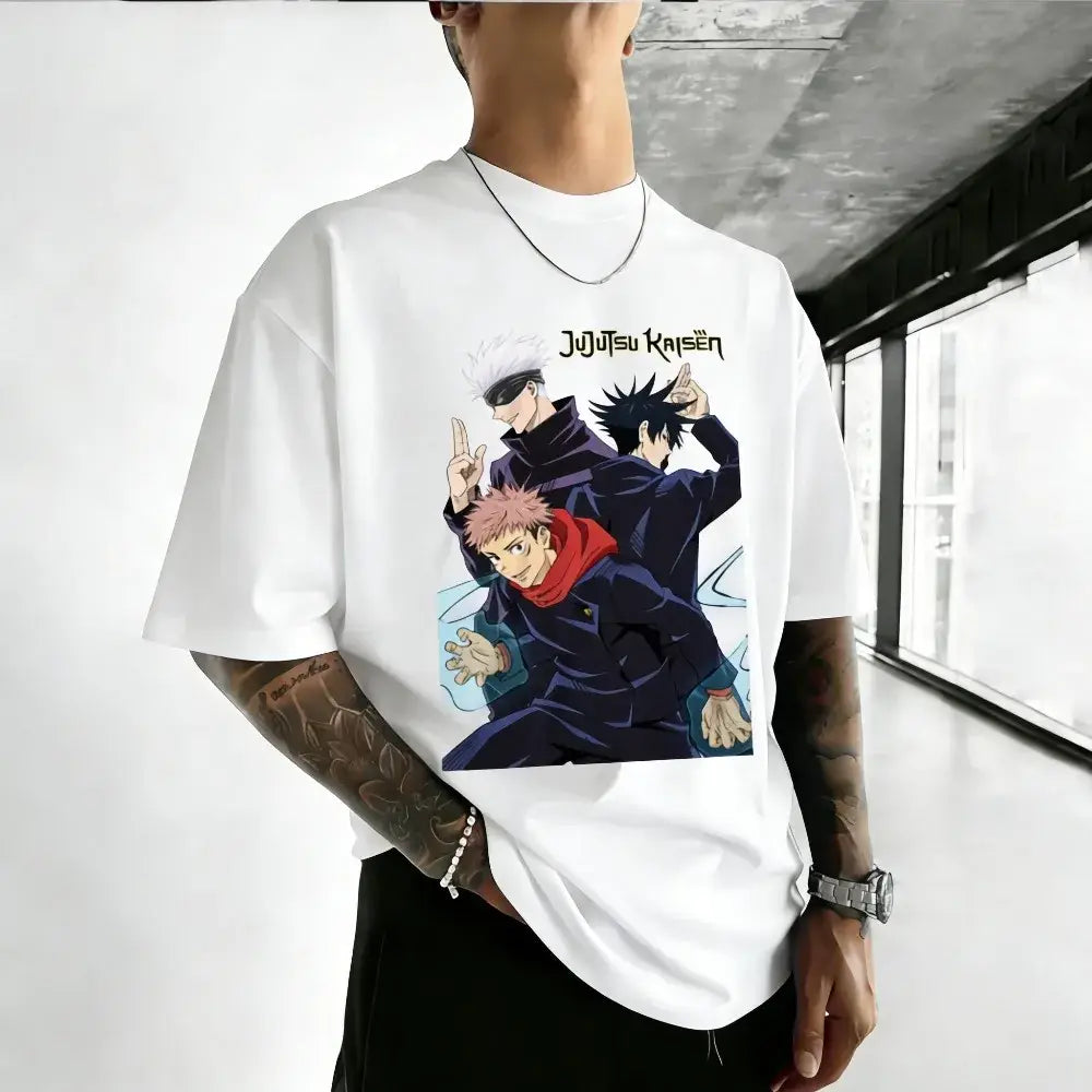Jujutsu Kaisen Satoru Gojo Cotton T-Shirt – Unisex Casual