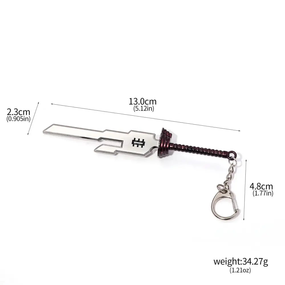 Jujutsu Kaisen Toji Inverted Spear Keychain – Anime Pendant