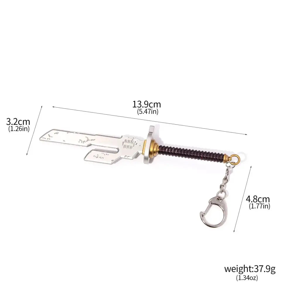 Jujutsu Kaisen Toji Inverted Spear Keychain – Anime Pendant