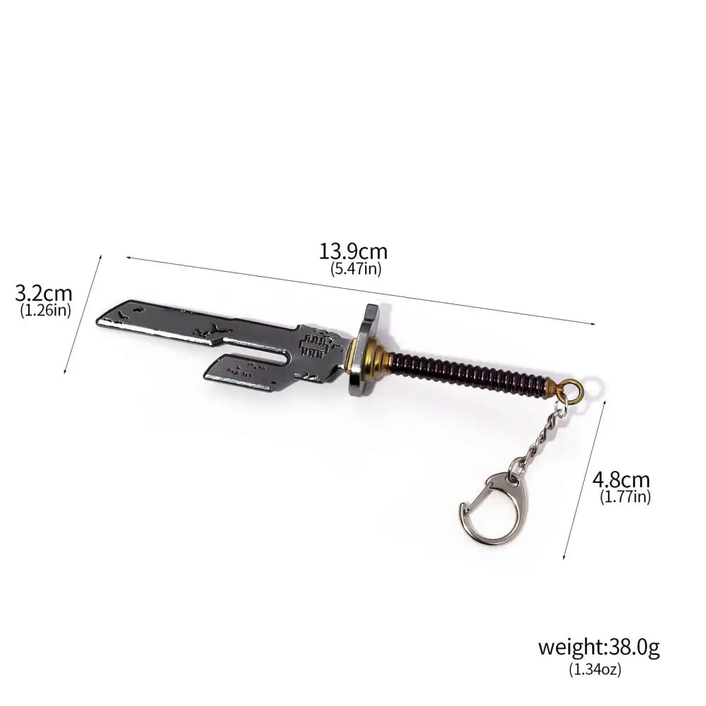 Jujutsu Kaisen Toji Inverted Spear Keychain – Anime Pendant
