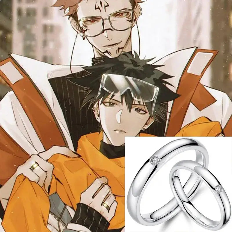 Jujutsu Kaisen Yuta Okkotsu Cosplay Ring Set – Wedding Jewelry