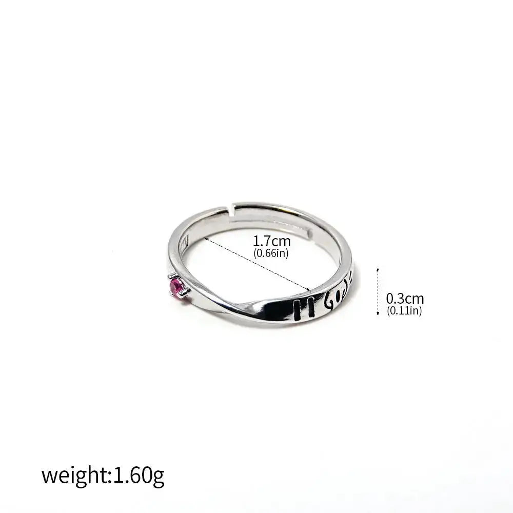 Jujutsu Kaisen Yuta Okkotsu Couple Ring – Jewelry