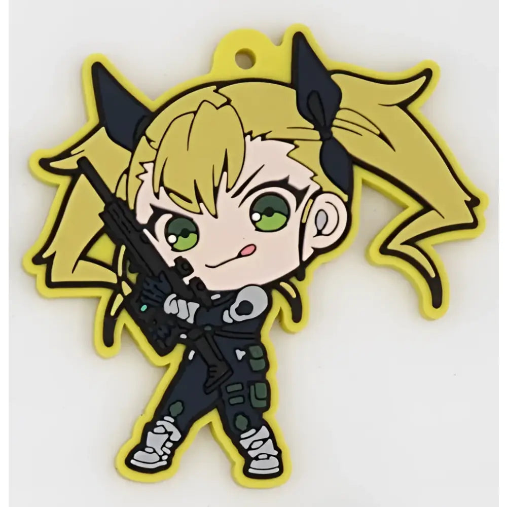 Kaiju No. 8 Character Rubber Keychain – PVC Material