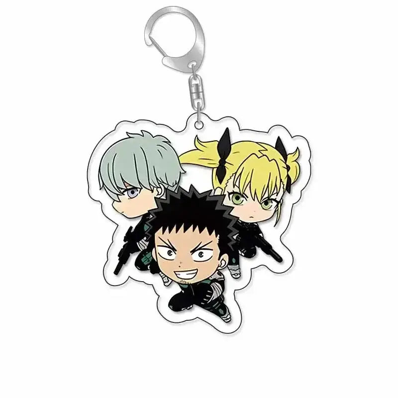 Kaiju No. 8 Hibino Reno Acrylic Keychain – Plastic Bag Tag
