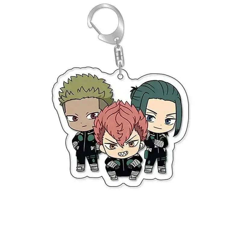 Kaiju No. 8 Hibino Reno Acrylic Keychain – Plastic Bag Tag