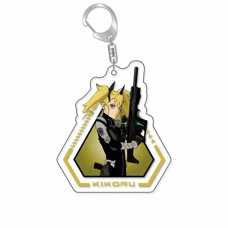 Kaiju No. 8 Hibino Reno Acrylic Keychain – Plastic Bag Tag