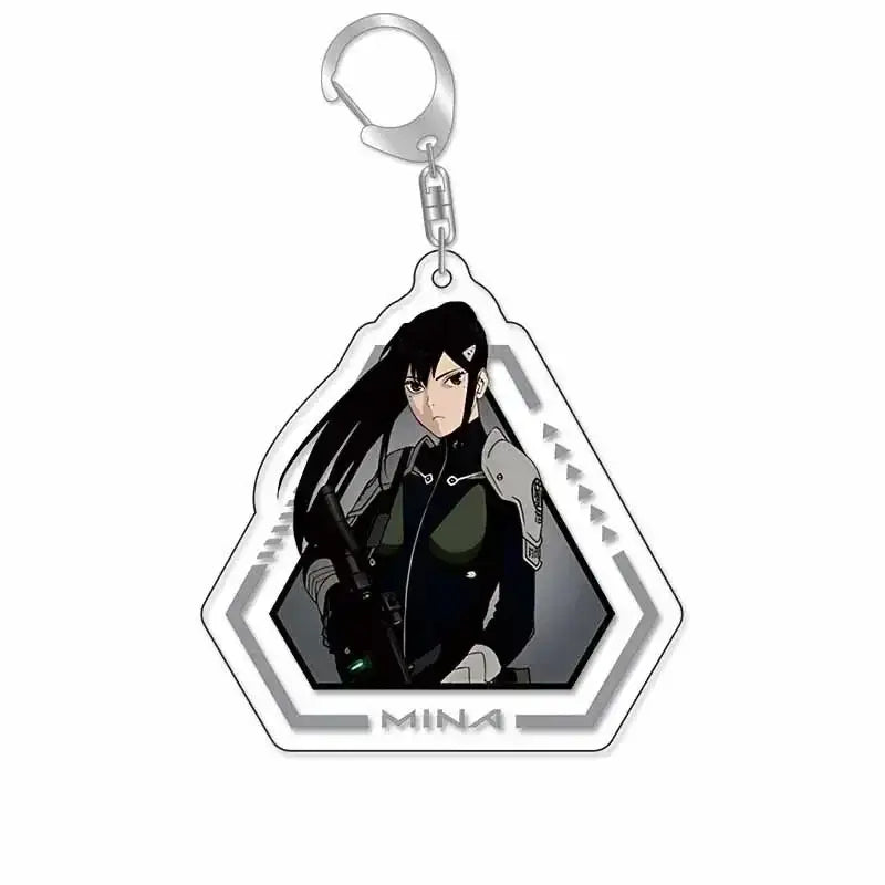 Kaiju No. 8 Hibino Reno Acrylic Keychain – Plastic Bag Tag