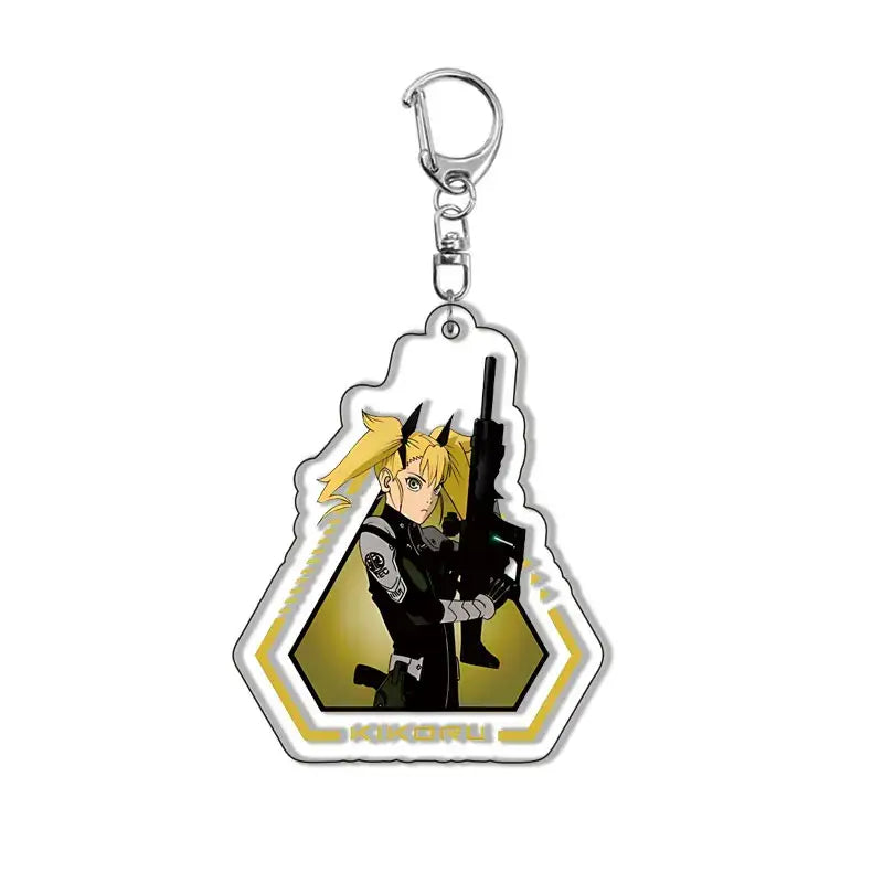 Kaiju No. 8 Kafka Hibino Keychain – Anime Alloy Charm
