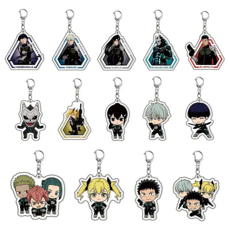 Kaiju No. 8 Kafka Hibino Keychain – Anime Alloy Charm