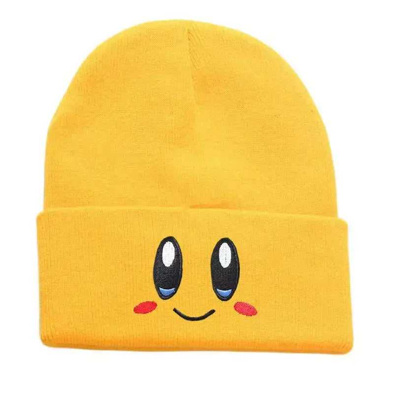 Kirby Kirby Plush Hat – Kawaii Face & Eyes