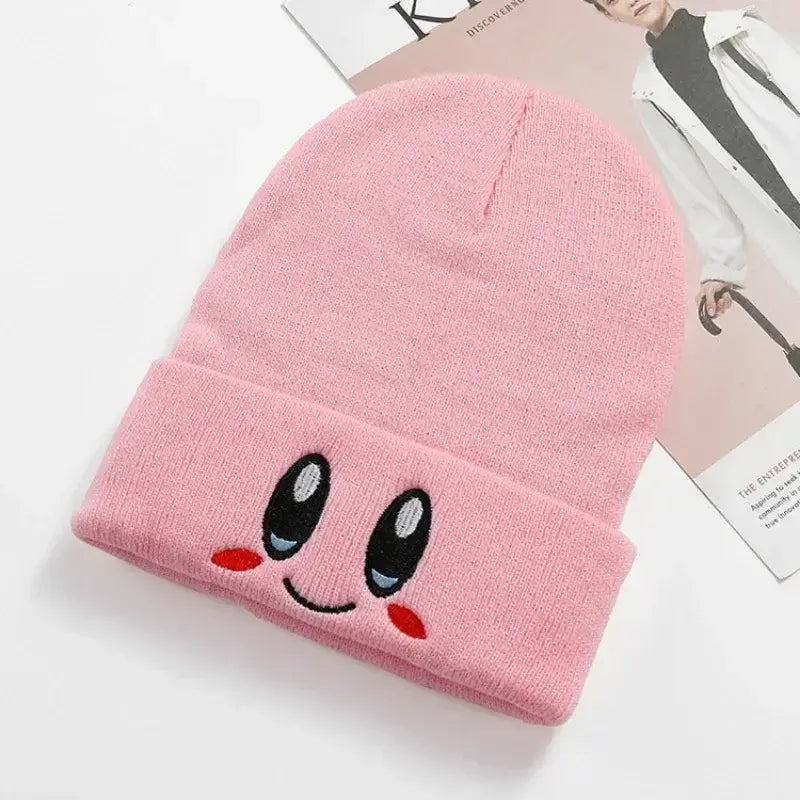 Kirby Kirby Plush Hat – Kawaii Face & Eyes