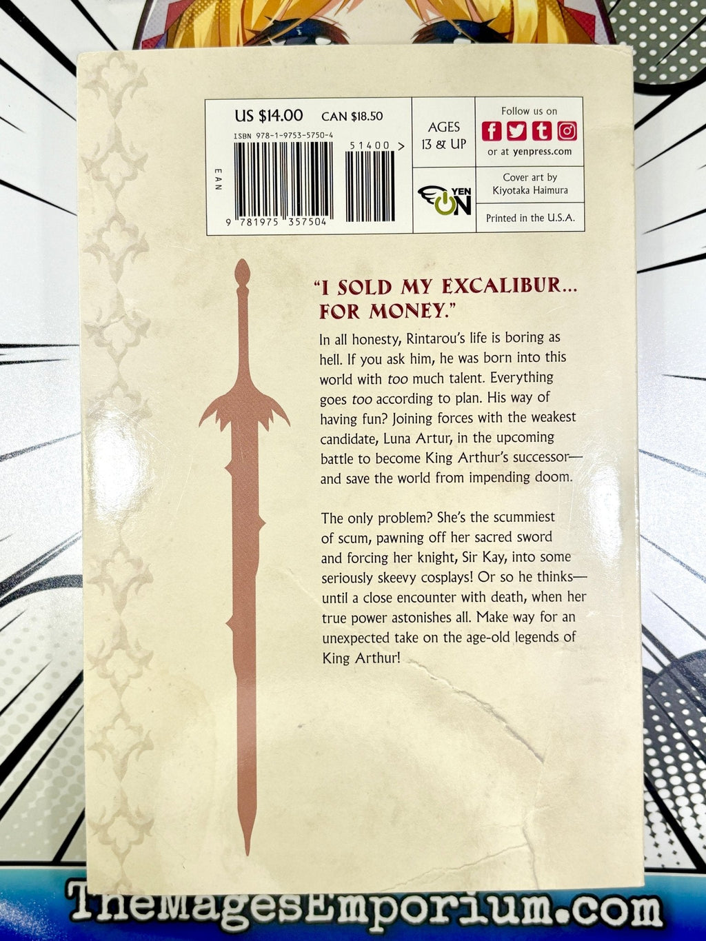 Last Round Arthurs Vol 1 Light Novel