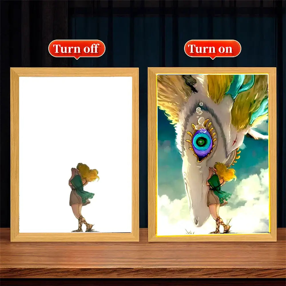 Legend of Zelda Princess Zelda LED Painting Frame – Night Light