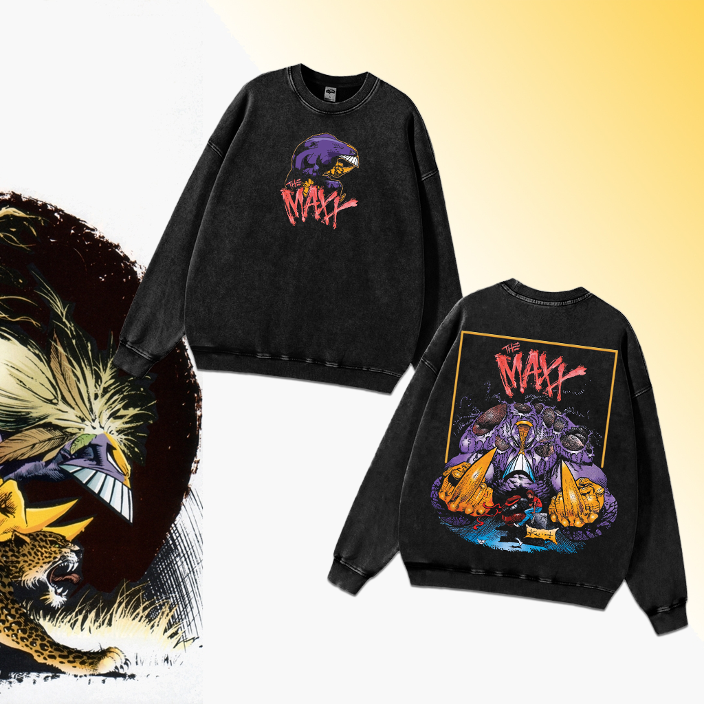 The Maxx Graphic Comic Washed Tees