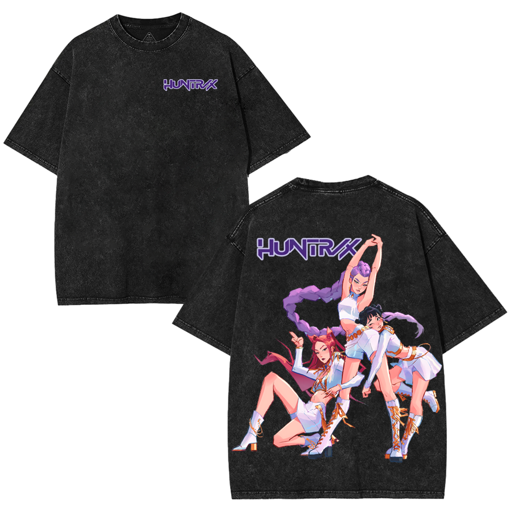 TTT'|Kpop Demon Hunter Washed Teeshirt KDH2