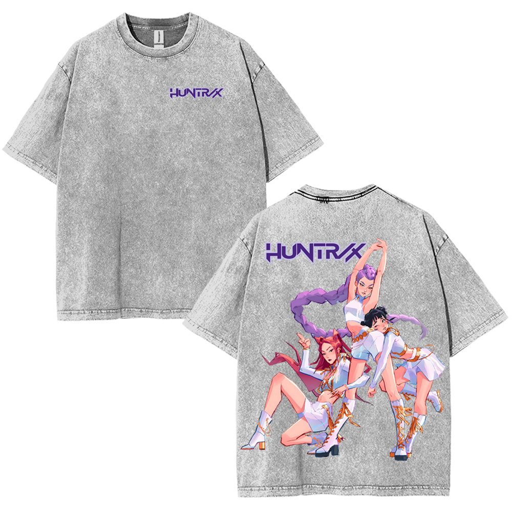 TTT'|Kpop Demon Hunter Washed Teeshirt KDH2