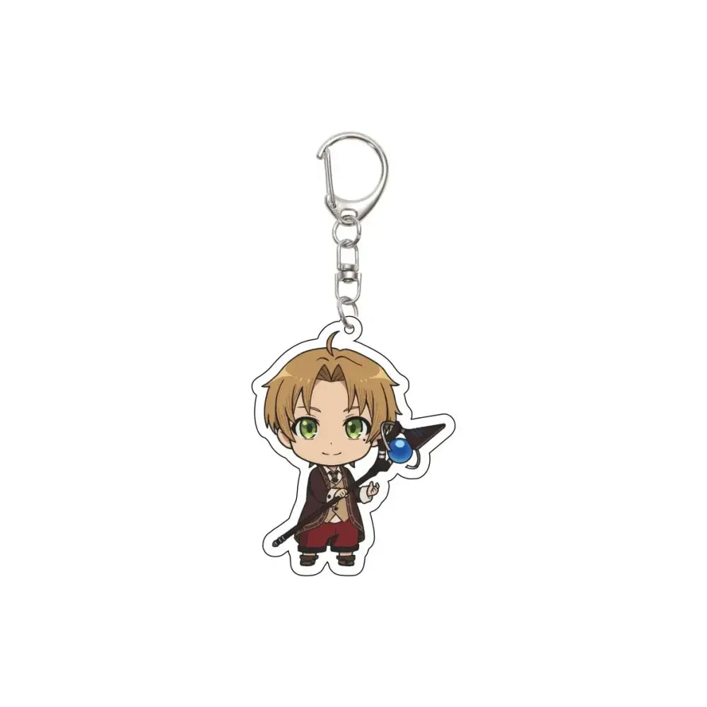 Mushoku Tensei Rudeus Greyrat Acrylic Keychain – 55MM