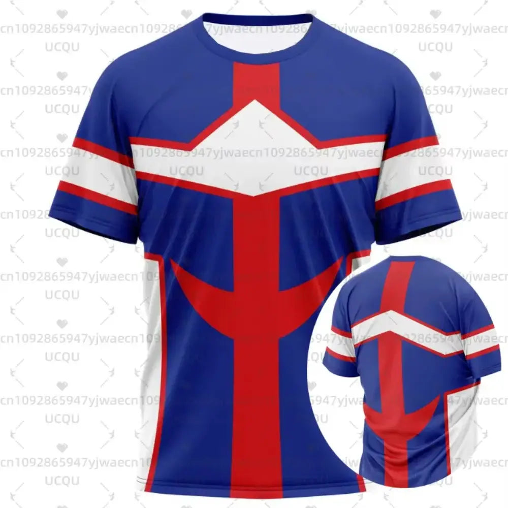 My Hero Academia All Might Jersey T-Shirt – Summer Fit