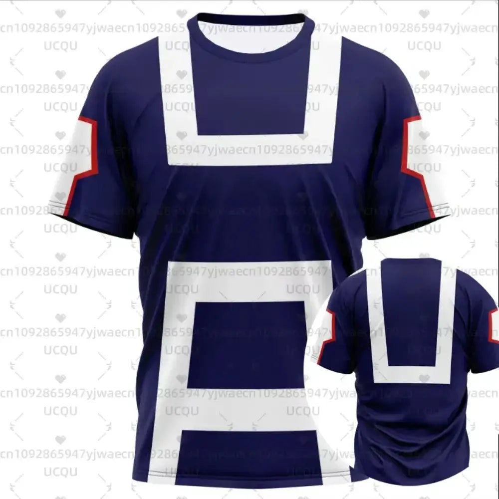 My Hero Academia All Might Jersey T-Shirt – Summer Fit