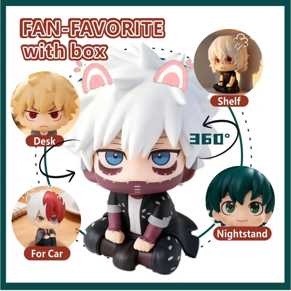 My Hero Academia Chibi PVC Figurine – Tomura Shigaraki
