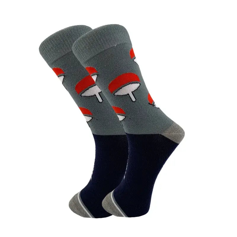 Naruto Akatsuki Long Socks – Elastic Cotton Crew Style