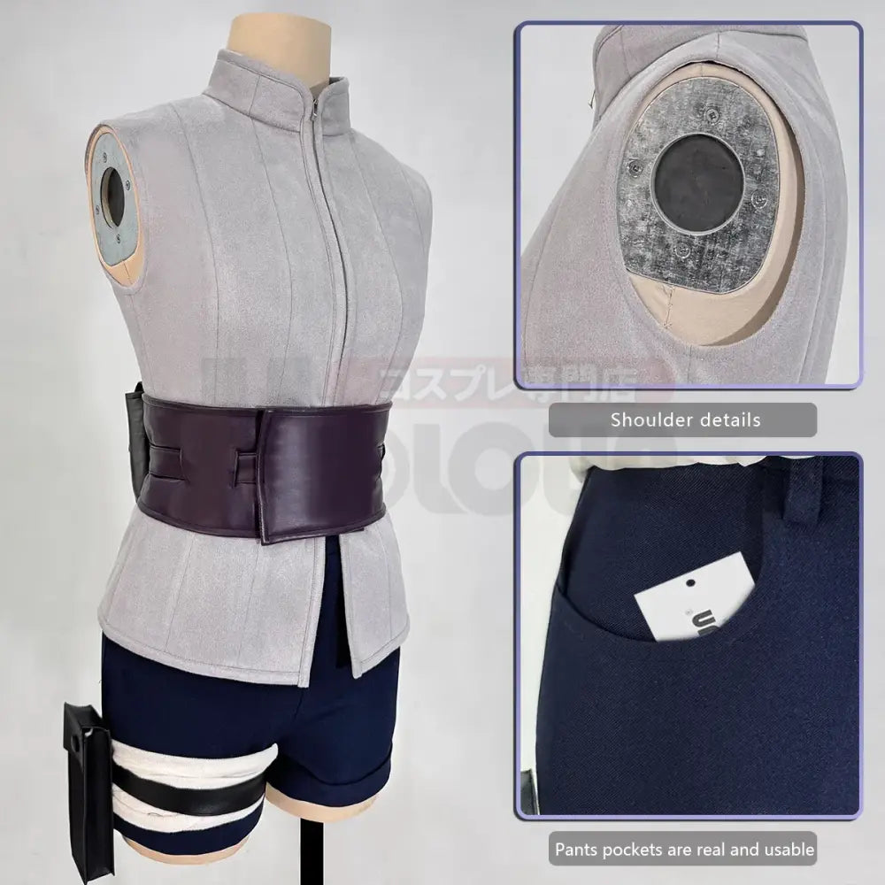 Naruto Hyuga Hinata Cosplay Wig – Anime Costume Set