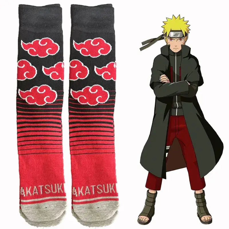 Naruto Naruto Knitted Crew Socks – Unisex Cartoon Gift