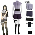Naruto Shippuden Hinata Hyuga Cosplay Set – Shirt Pants Belt