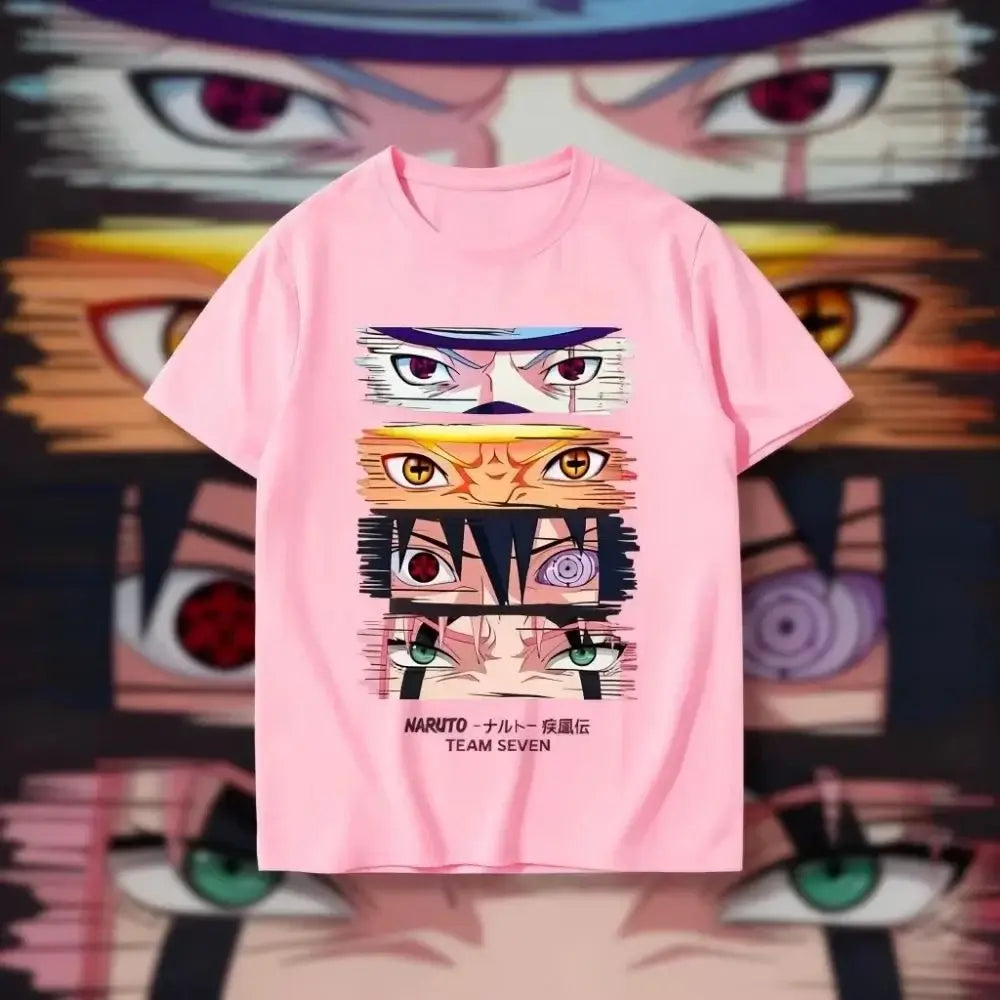 Naruto Team 7 T-Shirt – Cotton Unisex Streetwear