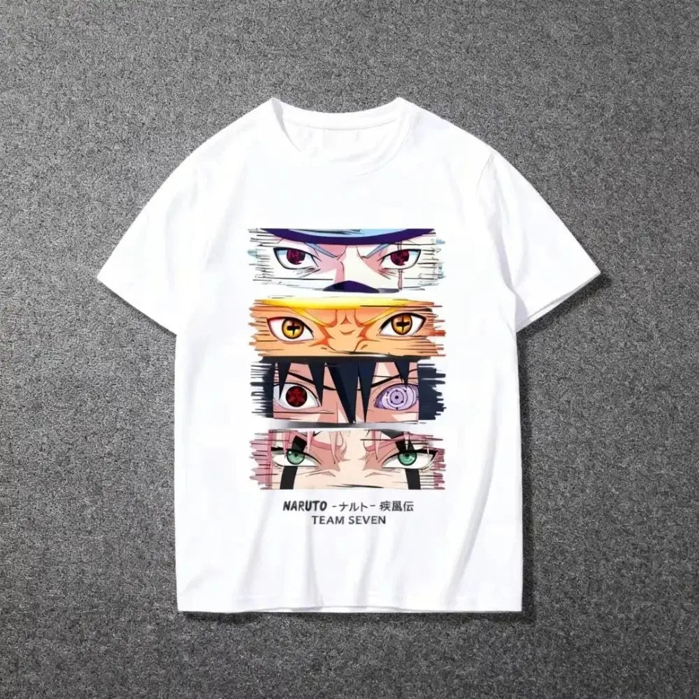 Naruto Team 7 T-Shirt – Cotton Unisex Streetwear