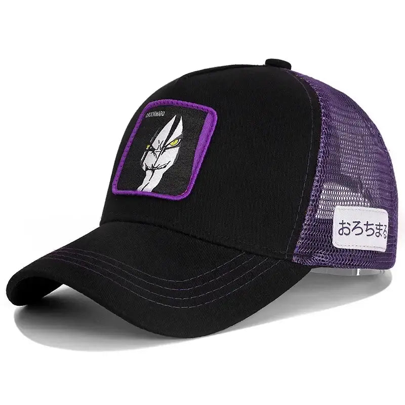 Naruto Uchiha Itachi Snapback Cap – Adjustable Mesh Hat