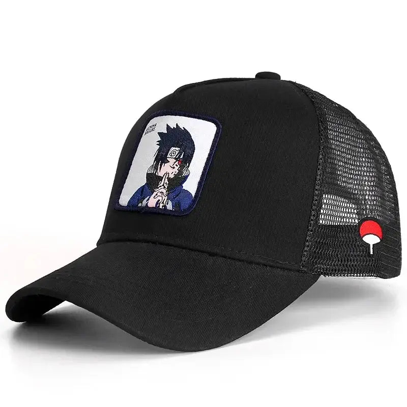 Naruto Uchiha Itachi Snapback Cap – Adjustable Mesh Hat