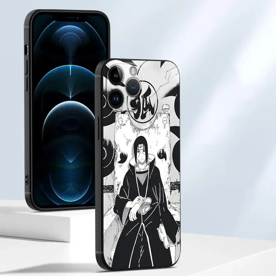 Naruto Uchiha Itachi Soft Phone Case – Black TPU