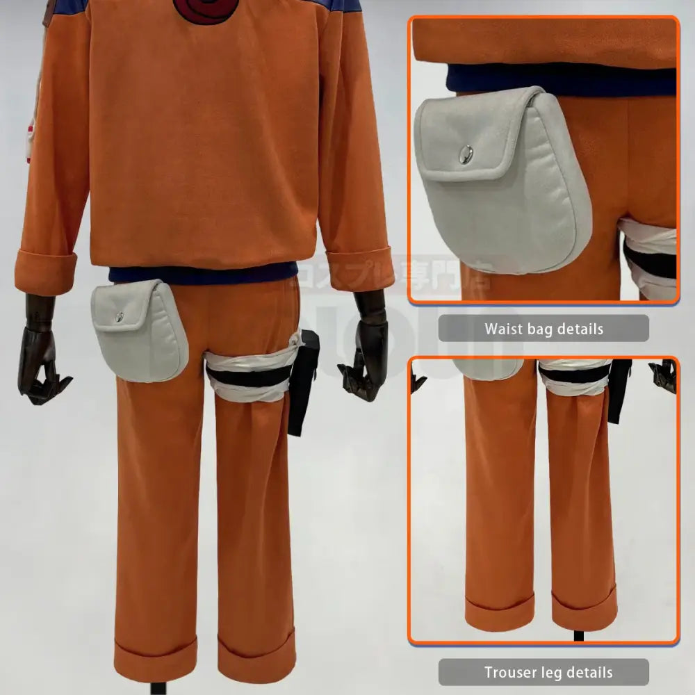 Naruto Uzumaki Cosplay Costume – Teen Adult Set