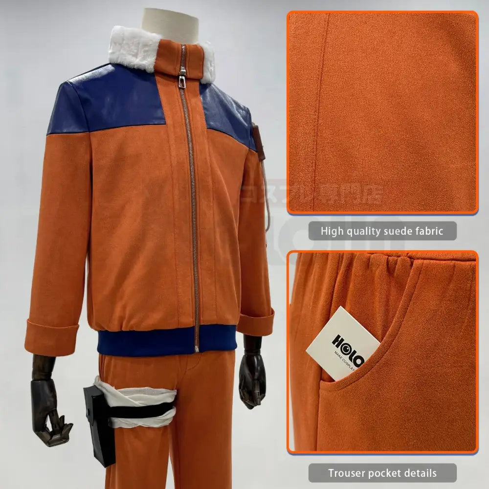Naruto Uzumaki Cosplay Costume – Teen Adult Set