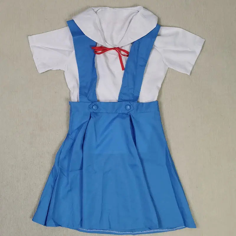 Neon Genesis Evangelion Ayanami Rei Cosplay Dress – With Socks