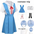 Neon Genesis Evangelion Ayanami Rei Cosplay Dress – With Socks