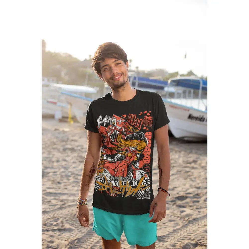 Neon Genesis Evangelion Eva Unit 01 T-Shirt – Cotton Crew Neck