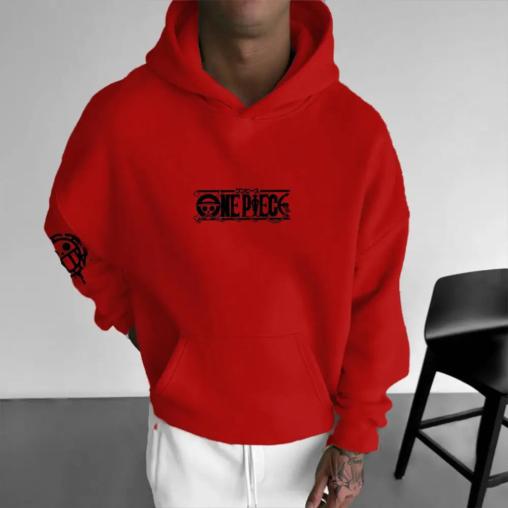 One Piece Chopper Oversized Hoodie – Graphic Print