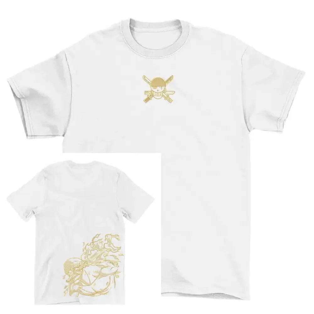 One Piece Luffy & Zoro Skull Pirate T-Shirt