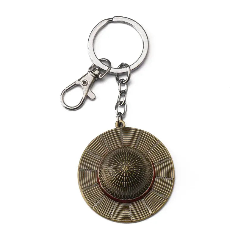 One Piece Monkey D. Luffy Hat Keychain – Pendant Keyring