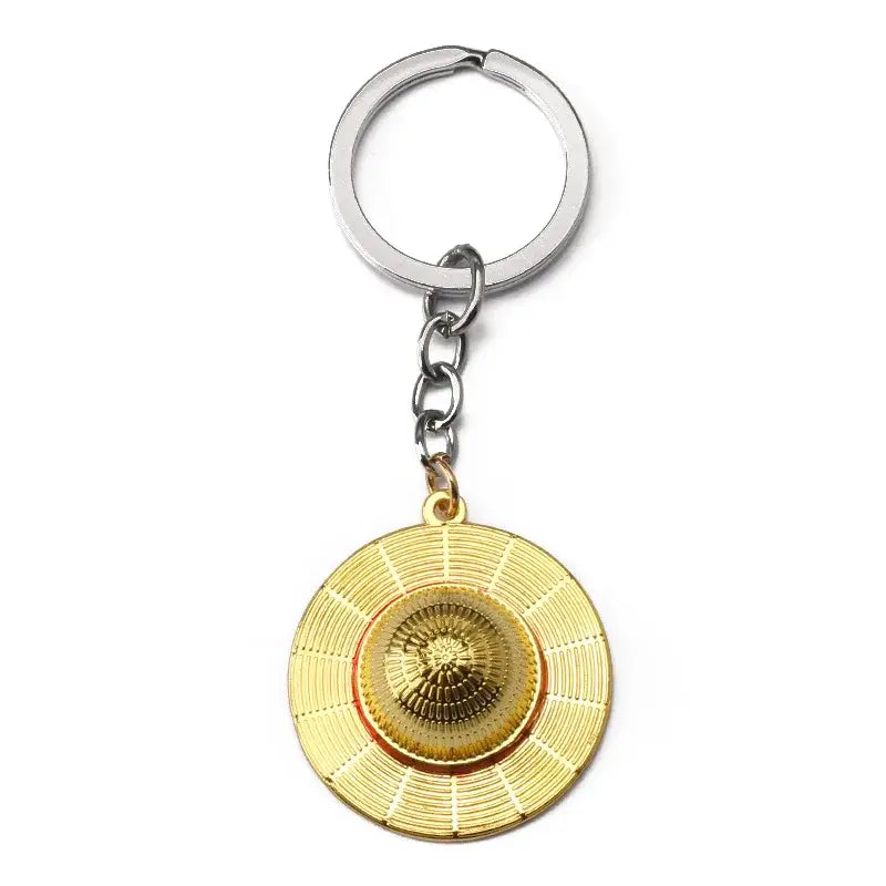 One Piece Monkey D. Luffy Hat Keychain – Pendant Keyring