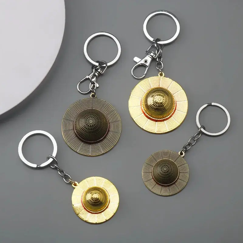 One Piece Monkey D. Luffy Hat Keychain – Pendant Keyring